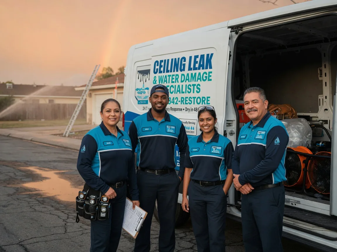 Ceiling Leak Cleanup company in Essex, IL