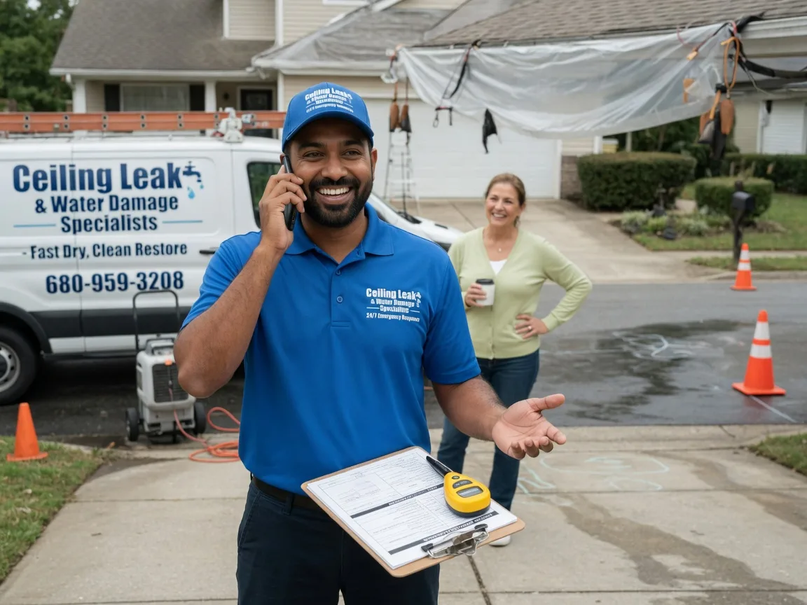 Ceiling Leak Cleanup Essex, IL FAQs